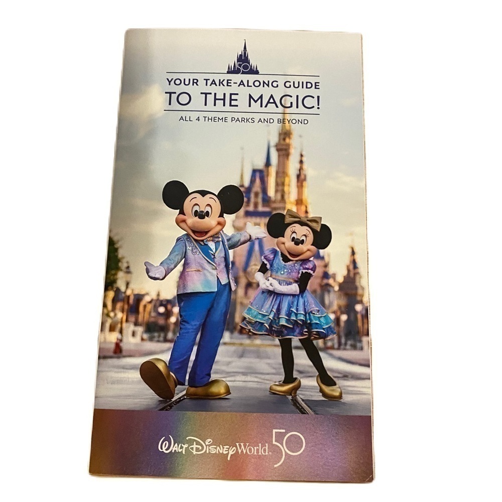 Walt Disney World 50 Your Take-Along Guide To The Magic All 4 Theme Parks